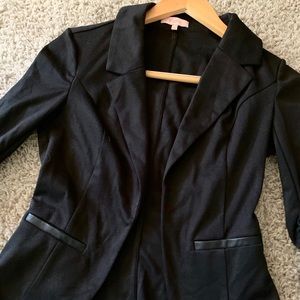 Small black blazer
